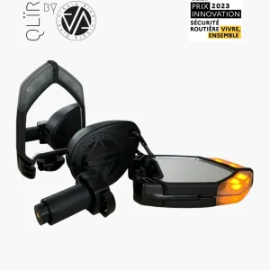 RÉTROVISEUR-CLIGNOTANT VÉLO QLÏR